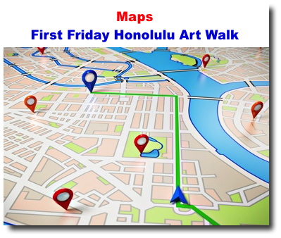 honolulu chinatown walking tour map