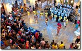 Entertainment at Aloha Tower Marketplace Atrium