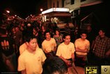 Chinese dragon drummers on First Friday