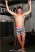 Model shows off PULL IN underwear's 2013 collection  @ SOHO Mixed Media Bar