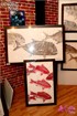 Gyotaku art work featuring artist Brandon Tengan